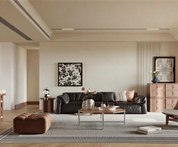 Modern A Living Room-ID:972594024