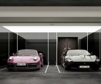 Modern Underground Garage-ID:837061887