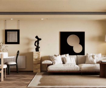 Modern A Living Room-ID:218435057