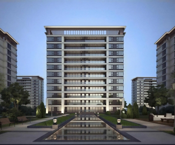 Modern Residential Building-ID:226804977