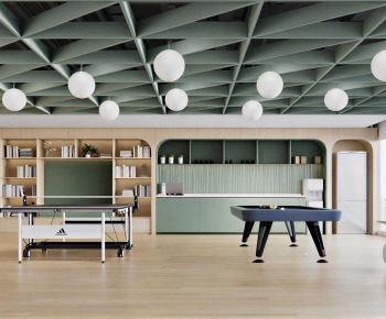 Modern Office Tea Room-ID:340323934