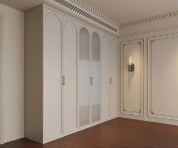 French Style Clothes Storage Area-ID:655980116
