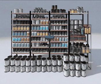 Modern Supermarket Shelf-ID:385993006
