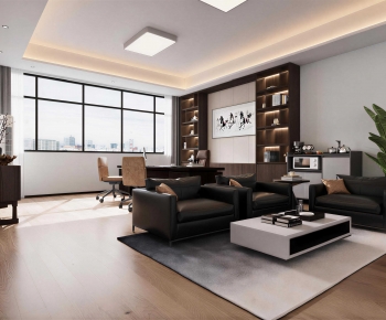 New Chinese Style Manager's Office-ID:457920075