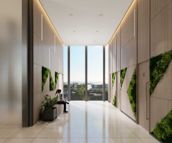 Modern Office Aisle-ID:745870112