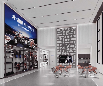 Modern Exhibition Hall-ID:339643004
