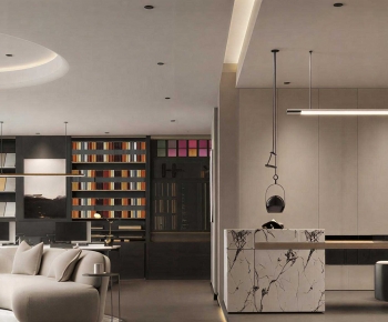 Modern Office Negotiation Area-ID:866628898