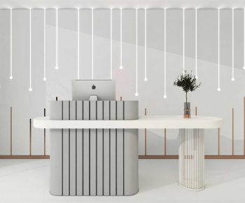 Modern Reception Desk-ID:580270056