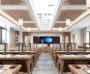 New Chinese Style Calligraphy Classroom-ID:228259663