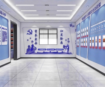 Modern Exhibition Hall-ID:498967899