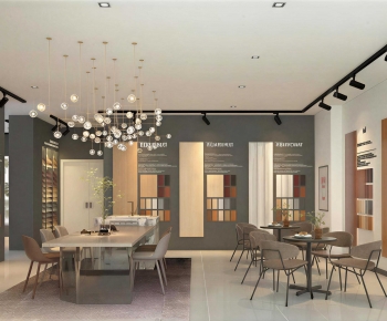 Modern Exhibition Hall-ID:589831114