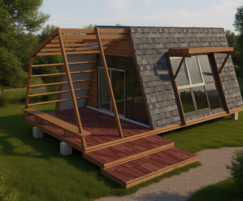 Modern Appearance Of Commercial Building-ID:319808015