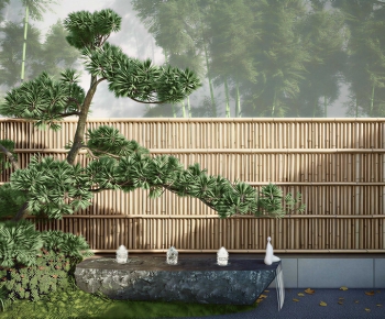 New Chinese Style Courtyard/landscape-ID:886033062