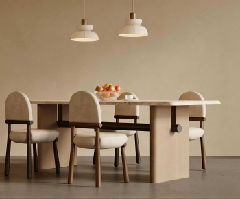 Modern Dining Table And Chairs-ID:561013947