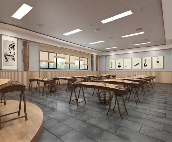 New Chinese Style Music Room-ID:862237939