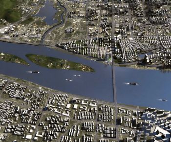Modern Architectural Bird's-eye View Planning-ID:867058992