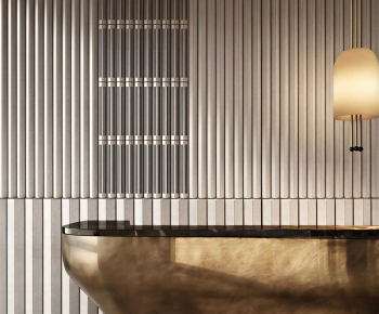 Modern Reception Desk-ID:919689898