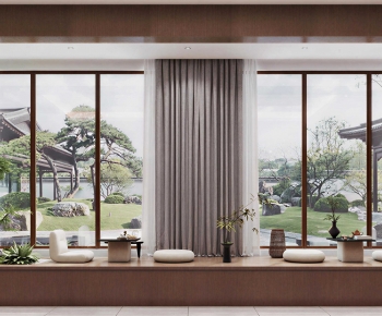 New Chinese Style Tea House-ID:487830696
