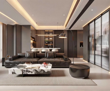 Modern A Living Room-ID:967287064