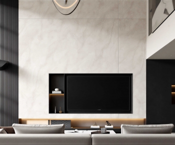 Modern A Living Room-ID:688196907