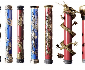 Chinese Style Column-ID:252213007