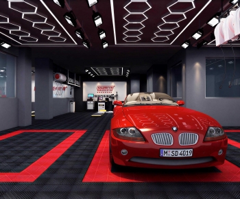 Modern Underground Garage-ID:673321011