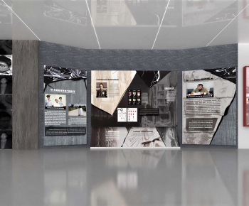 Modern Exhibition Hall-ID:153805977