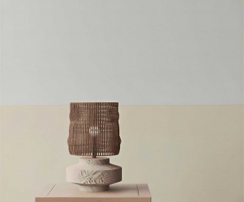 Wabi-sabi Style Table Lamp-ID:457681899
