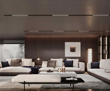 Modern A Living Room-ID:283639457