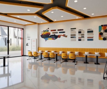 Modern Exhibition Hall-ID:343499266