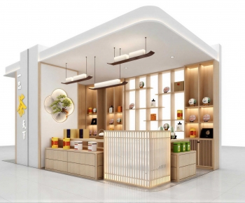 New Chinese Style Exhibition Hall-ID:538400894