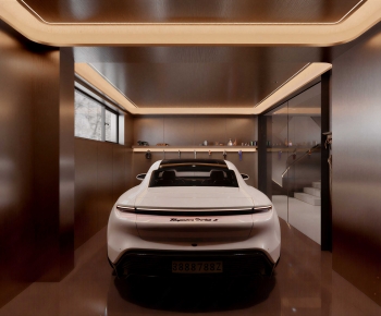Modern Underground Garage-ID:670895103