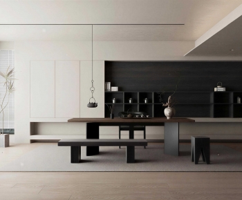 Wabi-sabi Style Tea House-ID:891040096