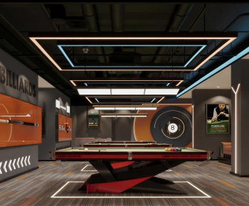 Modern Billiard Room-ID:849945077