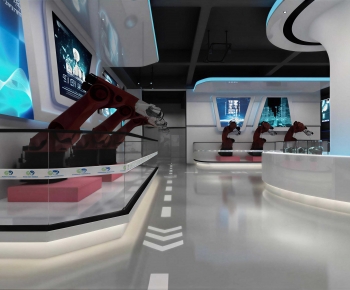 Modern Exhibition Hall-ID:311913013