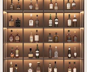 Modern Wine Cabinet-ID:451838024