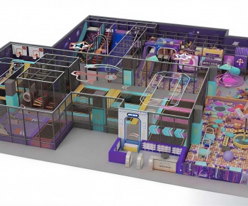 Modern Children's Amusement Park-ID:361440906