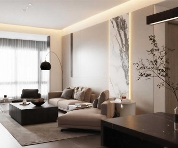 Modern A Living Room-ID:812529091
