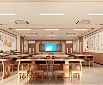 New Chinese Style Calligraphy Classroom-ID:723949918