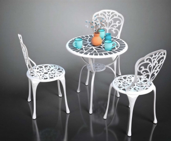 Simple European Style Outdoor Tables And Chairs-ID:813605076