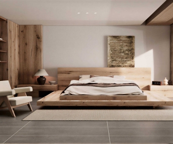 Wabi-sabi Style Guest Room-ID:296508074