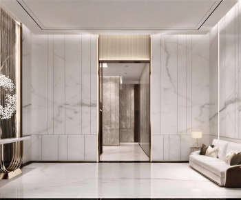 Modern Office Reception Desk-ID:959150086