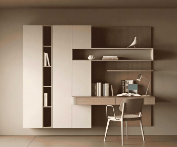 Modern Computer Desk And Chair-ID:939667941