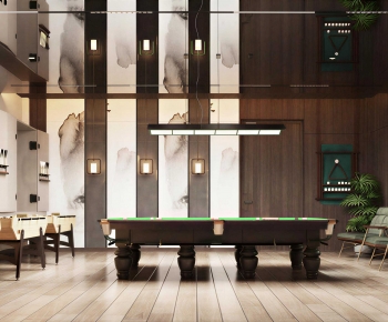 Modern Billiard Room-ID:795452124