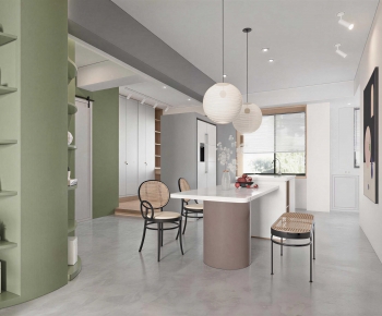 Nordic Style Dining Room-ID:959566128