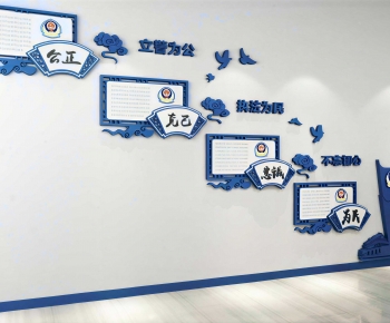 New Chinese Style Culture Wall-ID:505599026