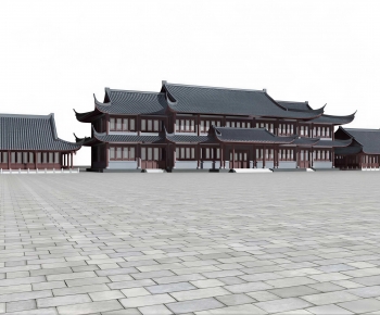 Chinese Style Ancient Architectural Buildings-ID:474596983