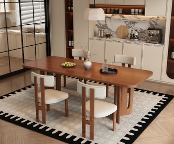Modern Dining Table And Chairs-ID:144679079