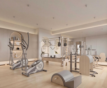 Modern Home Fitness Room-ID:413044937