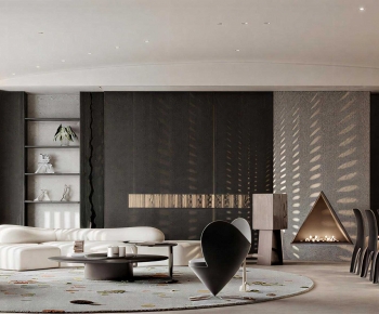 Modern A Living Room-ID:506050116